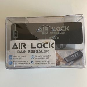 Air Lock potable bag sealer